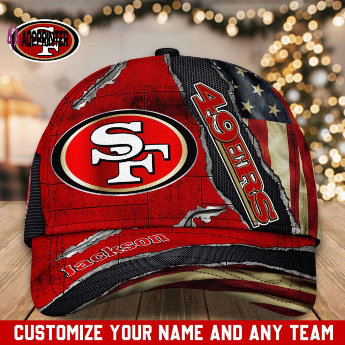 San Francisco 49ers NFL Classic CAP Hats For Fans Custom