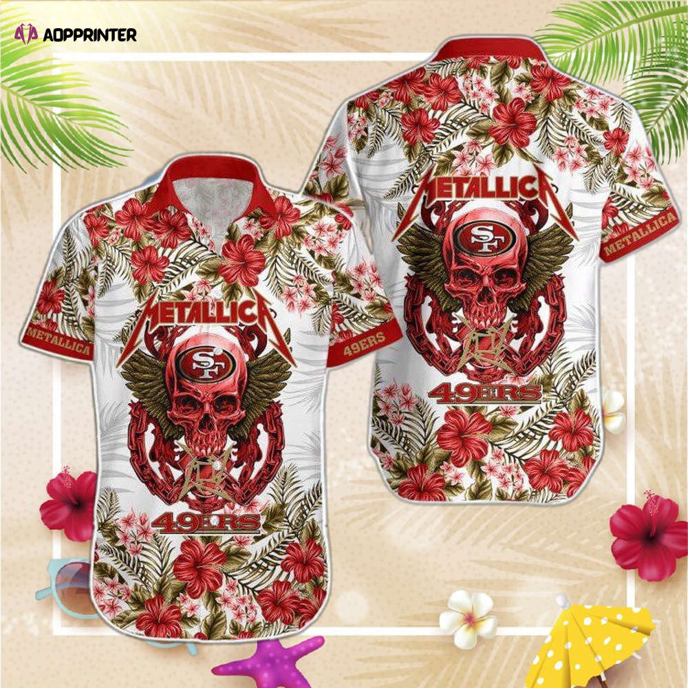 San Francisco 49ers NFL Hawaiian Shirt San Francisco 49ers NFL Hawaiian Shirt