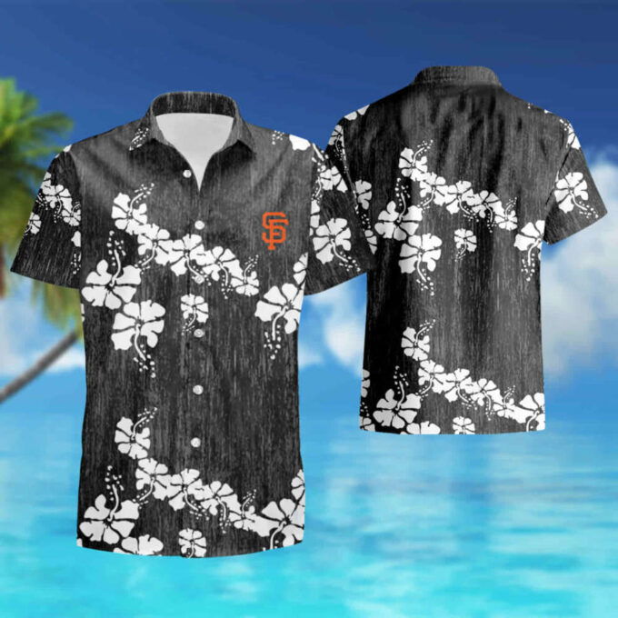 San Francisco Giants 50th Sate Hawaiian Shirt summer shirt