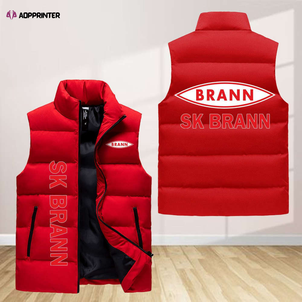 Sk Brann Sleeveless Puffer Jacket Custom For Fans Gifts Sk Brann Sleeveless Puffer Jacket Custom For Fans Gifts