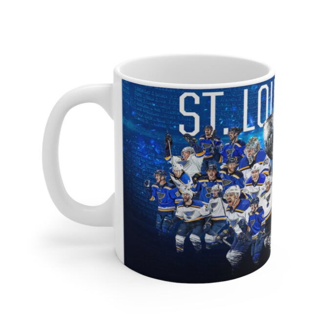 St. Louis STL ART Mug 11oz Gift For Fans Gift For Fans