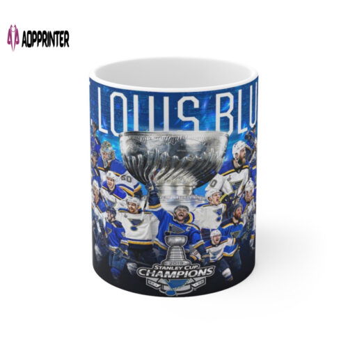 Cart 4 St. Louis STL ART Mug 11oz Gift For Fans Gift For Fans