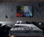 Star Wars Sith Jedi Masters Poster Canvas Unique Design Wall Art Print Hand Made Ready to Hang Custom Design