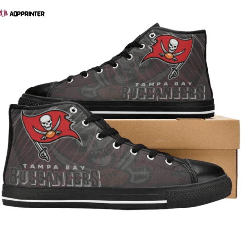 Tampa Bay Buccaneers NFL Custom Canvas High Top Shoes HT1150