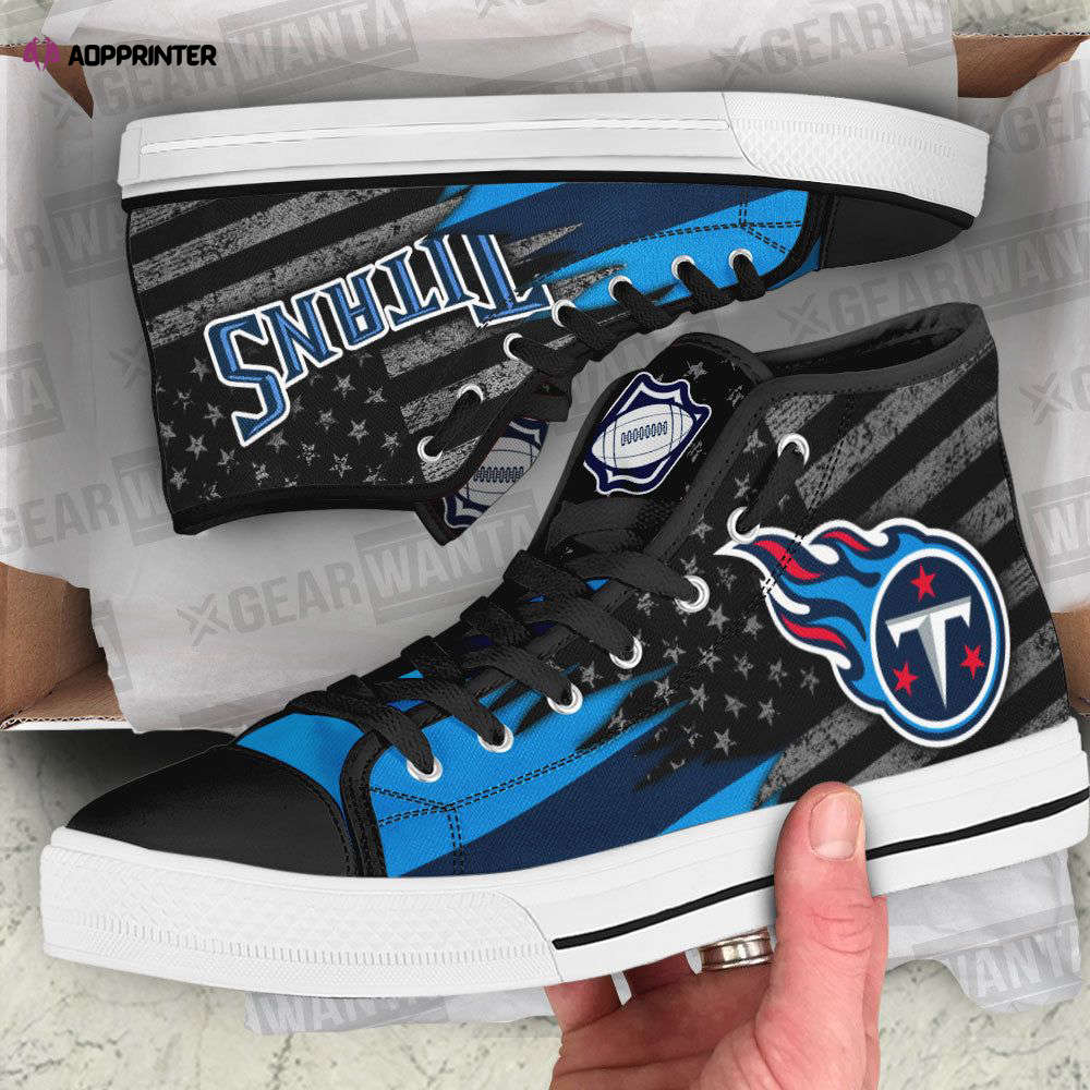 Tennessee Titans High Top Shoes Custom For Fans Tennessee Titans High Top Shoes Custom For Fans