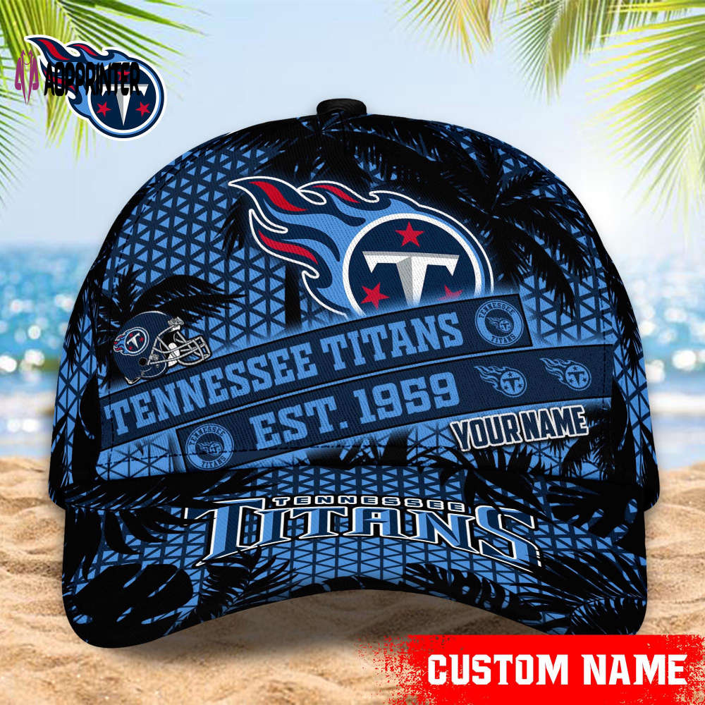 Tennessee Titans NFL Classic CAP Hats For Fans Custom Tennessee Titans NFL Classic CAP Hats For Fans Custom