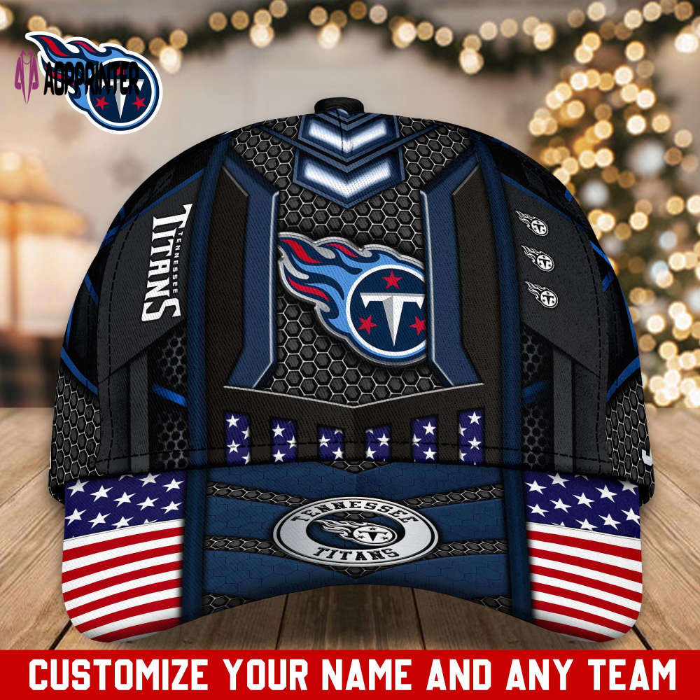 Tennessee Titans NFL Classic CAP Hats For Fans Custom Tennessee Titans NFL Classic CAP Hats For Fans Custom