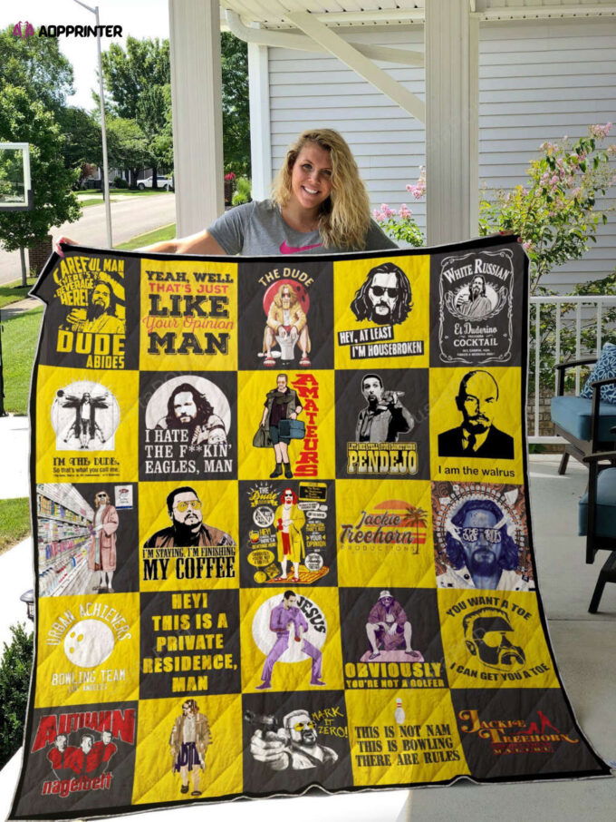 The Big Lebowski You Want A Toe I Can Get You A Toe Quilt Blanket Great Customized Blanket Gifts For Birthday Christmas Thanksgiving