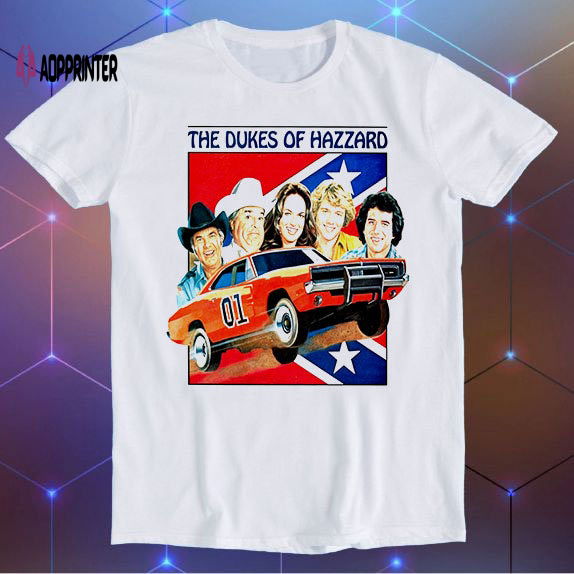 The Dukes Of Hazzard 80s TV Show Retro Family Comedy Action Art Slogan Joke Tee Meme Movie Music Cool Funny Gift T Shirt E98 The Dukes Of Hazzard 80s TV Show Retro Family Comedy Action Art Slogan Joke Tee Meme Movie Music Cool Funny Gift T Shirt E98