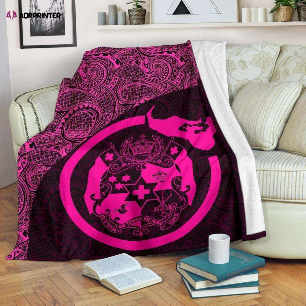 Tonga Blanket Tonga Map Polynesian 04 Th9 Tonga Blanket Tonga Map Polynesian 04 Th9