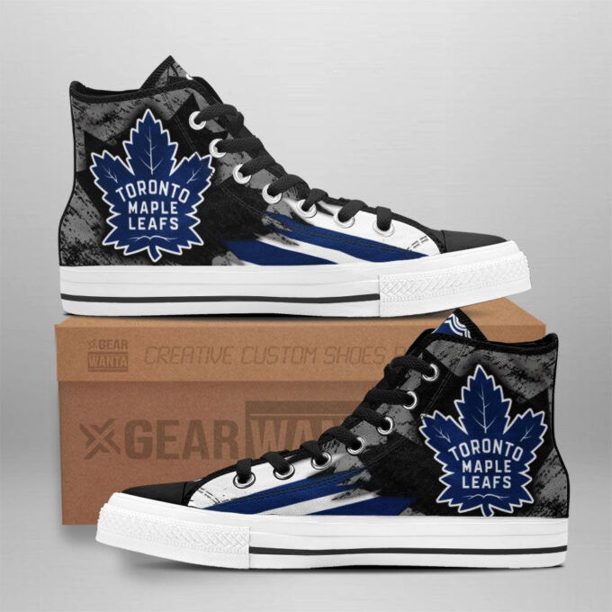 Toronto Maple Leafs High Top Shoes Custom For Fans