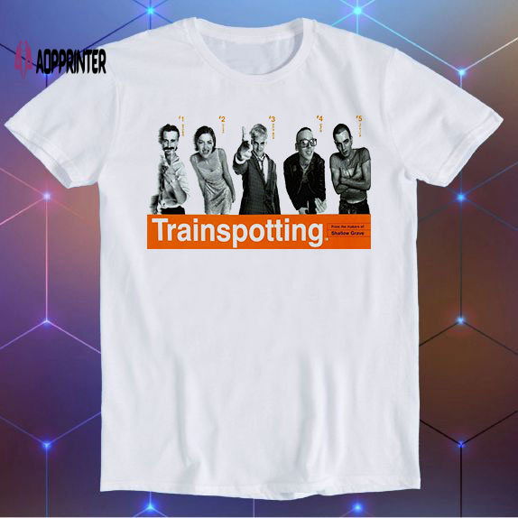 Trainspotting 90s Meme Unisex Gamer Cult Movie Music Cool Funny Gift T Shirt E245 Trainspotting 90s Meme Unisex Gamer Cult Movie Music Cool Funny Gift T Shirt E245
