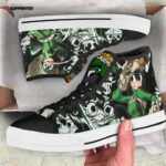 Tsuyu Asui Froppy High Top Shoes Custom My Hero Academia Anime For Fans