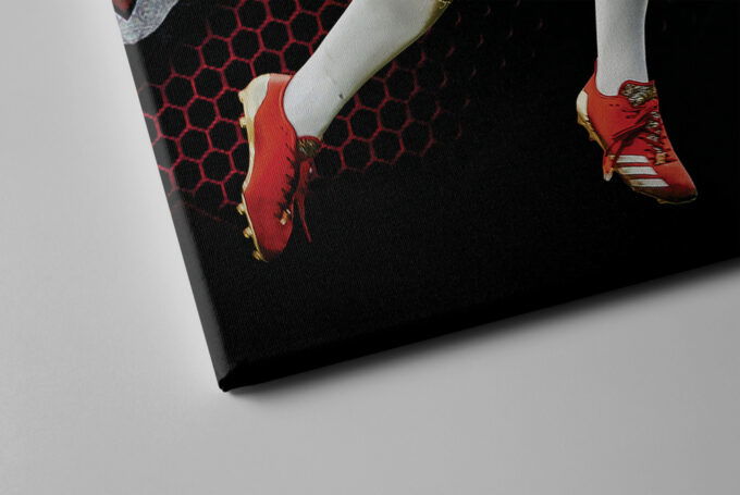 Tyreek Hill  Art Poster Kansas City Chiefs Canvas Unique Design Wall Art Print Hand Made Ready to Hang Custom Design
