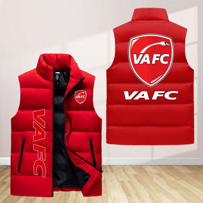 Valenciennes Fc Sleeveless Puffer Jacket Custom For Fans Gifts