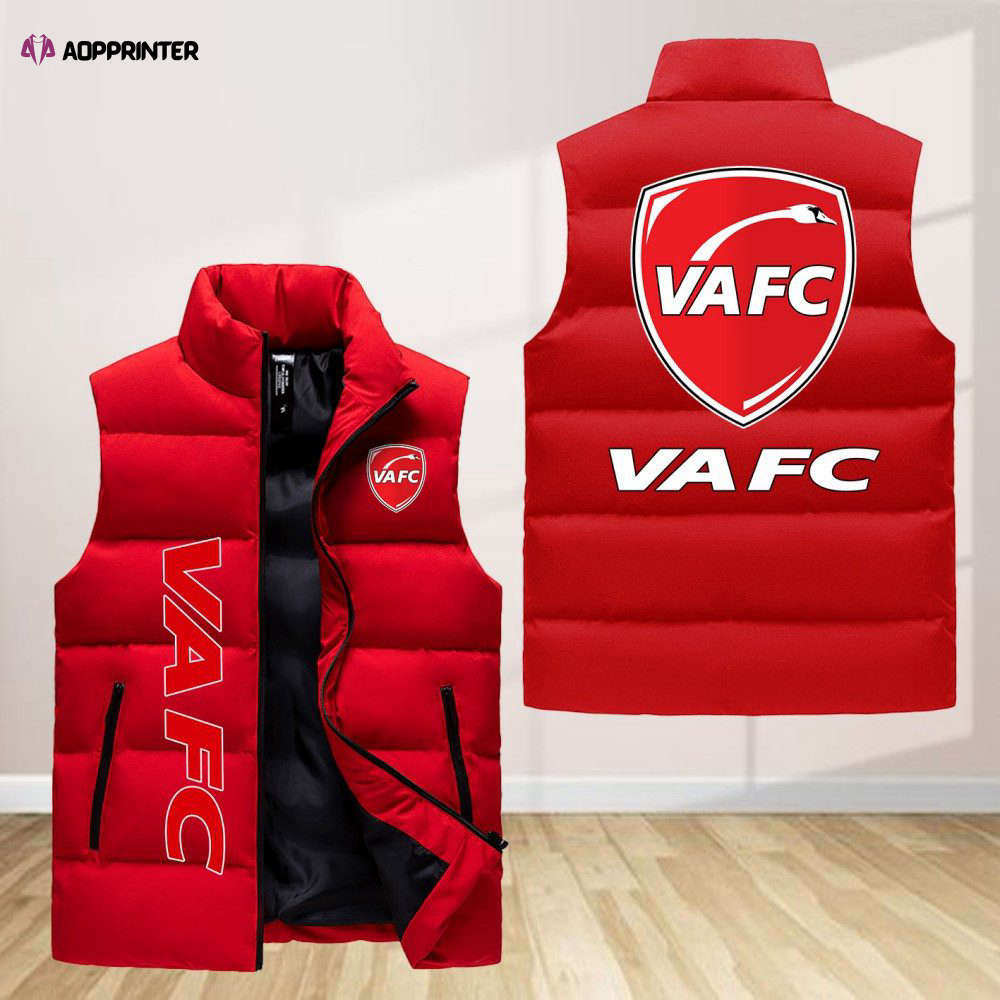 Valenciennes Fc Sleeveless Puffer Jacket Custom For Fans Gifts Valenciennes Fc Sleeveless Puffer Jacket Custom For Fans Gifts