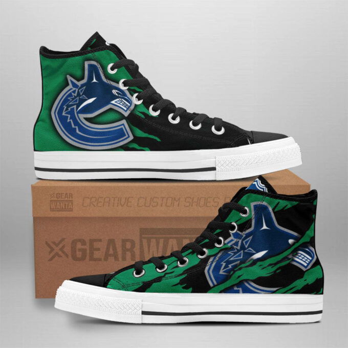 Vancouver Canucks High Top Shoes Custom For Fans