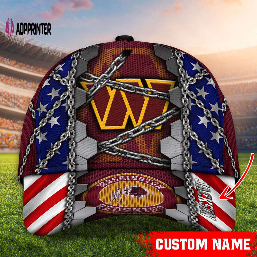 Washington Commanders NFL Classic CAP Hats For Fans Custom Washington Commanders NFL Classic CAP Hats For Fans Custom