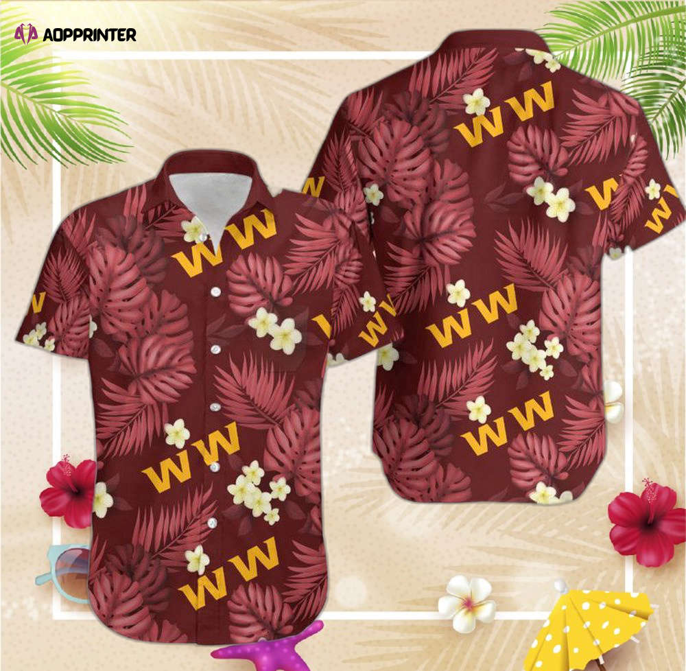Washington Football Team NFL Gift For Fan Hawaii Shirt Summer Washington Football Team NFL Gift For Fan Hawaii Shirt Summer