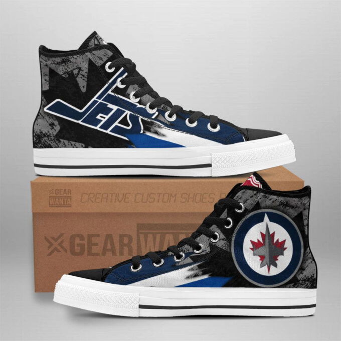Winnipeg Jets High Top Shoes Custom For Fans