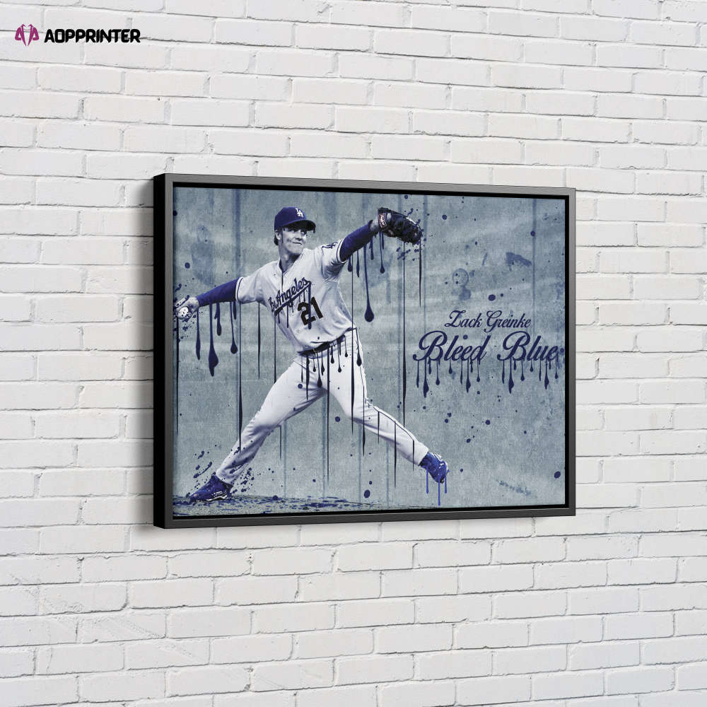 Zack Greinke Baseball Art Painting Canvas Unique Design Wall Art Print Hand Made Ready to Hang Custom Design Zack Greinke Baseball Art Painting Canvas Unique Design Wall Art Print Hand Made Ready to Hang Custom Design