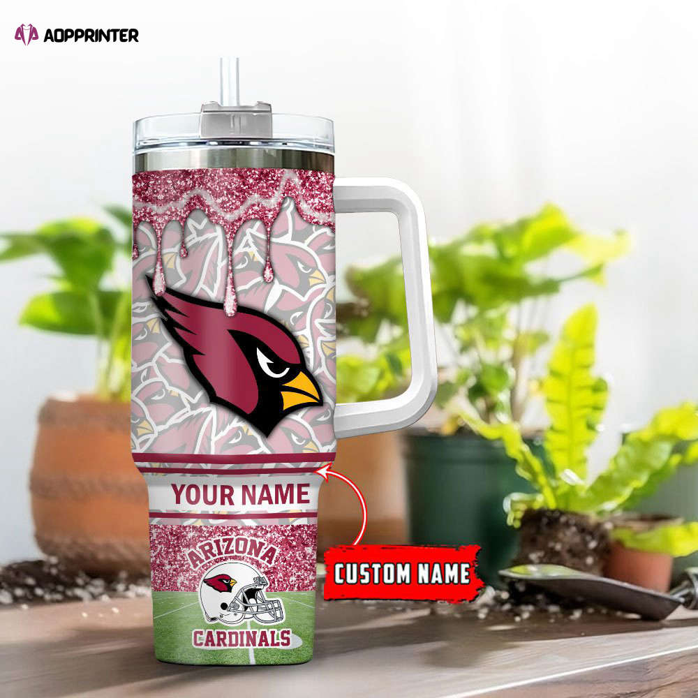 Arizona Cardinals NFL Personalized Stanley Tumbler 40oz Gift for Fans Arizona Cardinals NFL Personalized Stanley Tumbler 40oz Gift for Fans