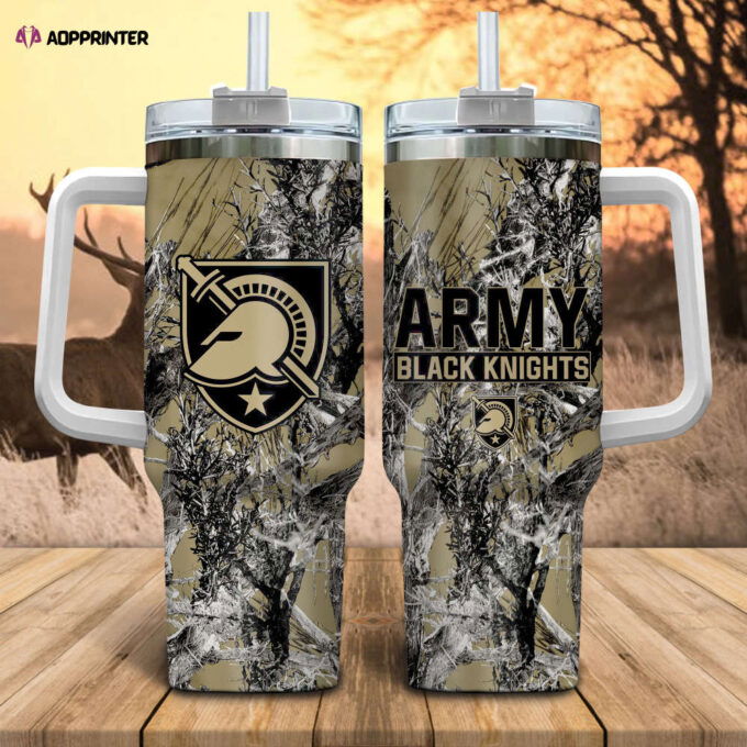 Army Black Knights NCAA Hunting Personalized Stanley Tumbler 40oz Gift for Fans