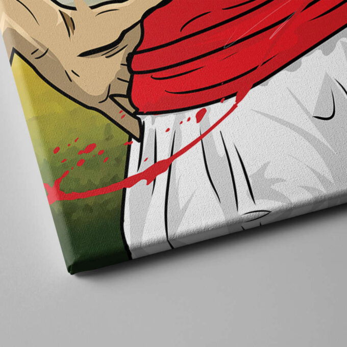 Arsenal F.C. Jersey Soccer Personalized Jersey Custom Name and Number Canvas Wall Art Home Decor Framed Poster Man Cave Gift
