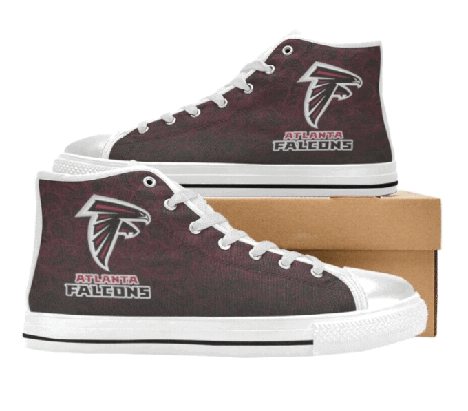 Atlanta Falcons NFL Football Custom Canvas High Top Shoes