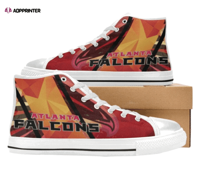 Atlanta Falcons NFL Football Custom Canvas High Top Shoes