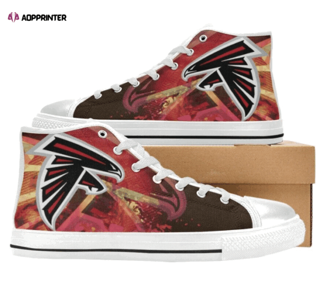 Atlanta Falcons NFL Football Custom Canvas High Top Shoes