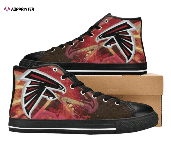 Atlanta Falcons NFL Football Custom Canvas High Top Shoes
