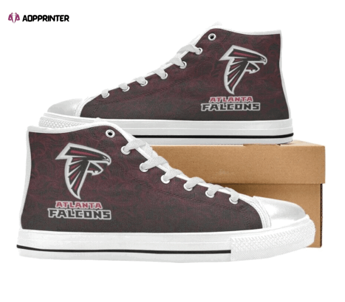 Atlanta Falcons NFL Football Custom Canvas High Top Shoes