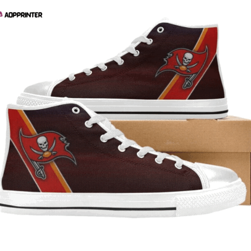 Cart 4 Atlanta Falcons NFL Football Custom Canvas High Top Shoes