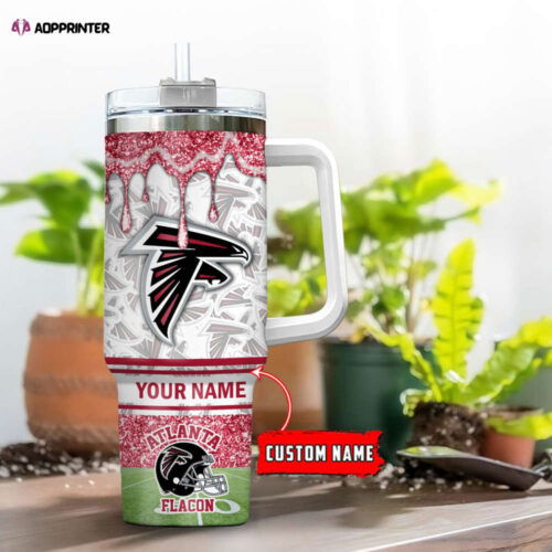 Cart 5 Atlanta Falcons NFL Personalized Stanley Tumbler 40oz Gift for Fans