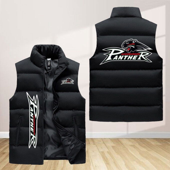 Augsburger Panther Sleeveless Puffer Jacket Custom For Fans Gifts