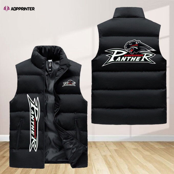 Augsburger Panther Sleeveless Puffer Jacket Custom For Fans Gifts
