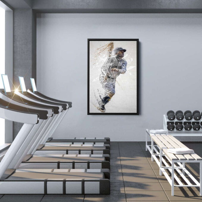 Babe Ruth Poster New York Yankees MLB Framed Wall Art Home Decor Canvas Print Artwork