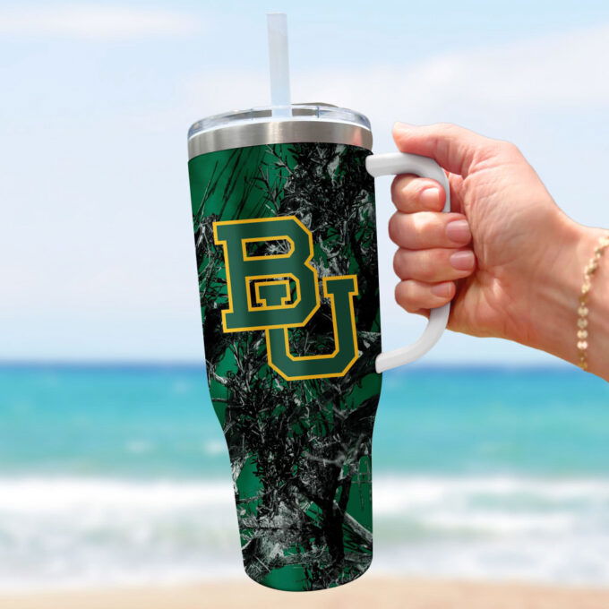 Baylor Bears NCAA Hunting Personalized Stanley Tumbler 40oz Gift for Fans