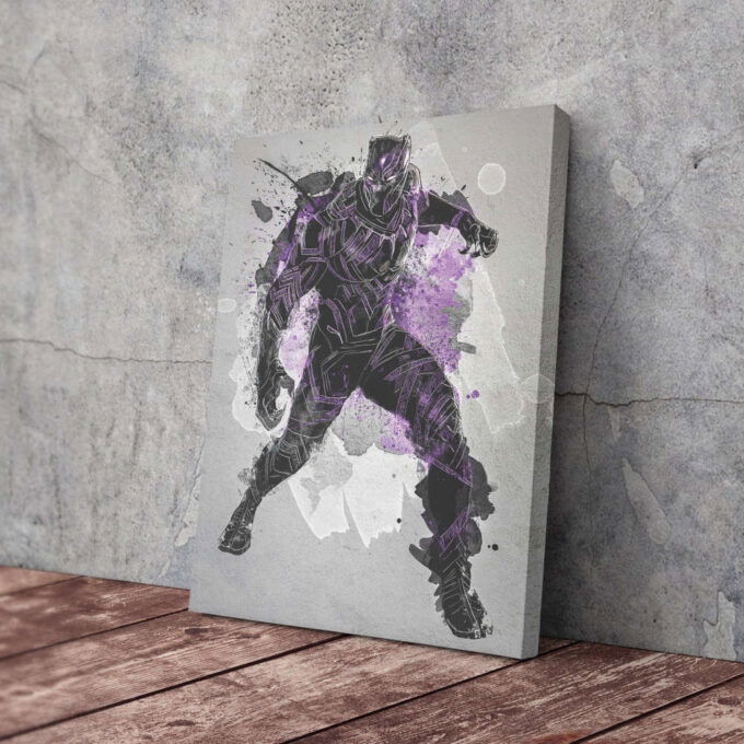 Black Panther Poster Marvel Comics Framed Wall Art Home Decor Canvas Print Artwork