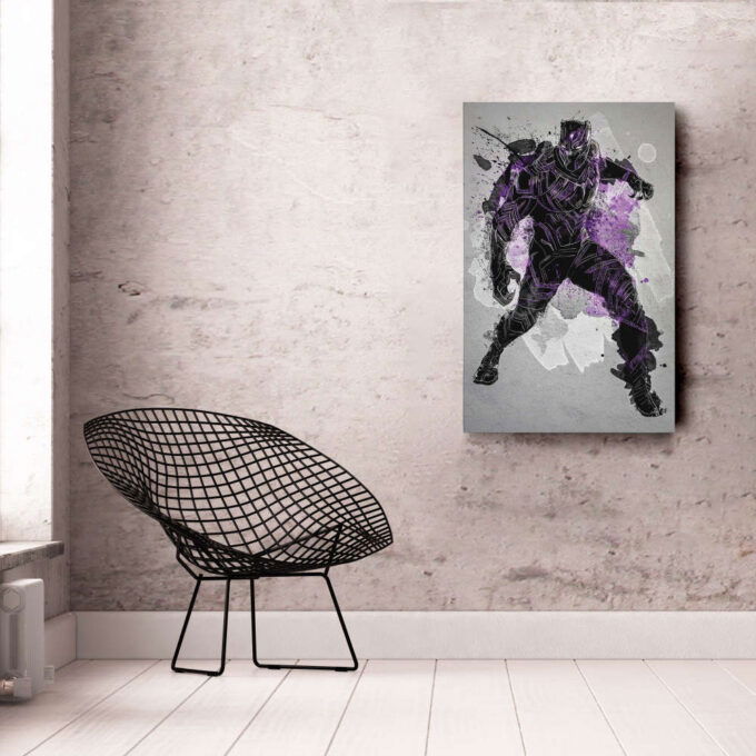 Black Panther Poster Marvel Comics Framed Wall Art Home Decor Canvas Print Artwork