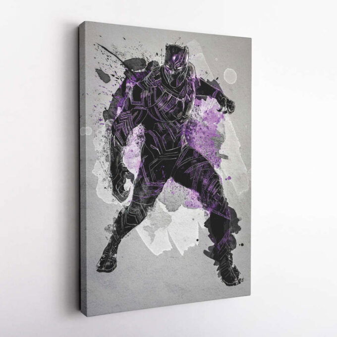 Black Panther Poster Marvel Comics Framed Wall Art Home Decor Canvas Print Artwork