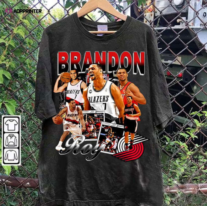 Brandon Roy TShirt – Brandon Roy Retro Sweatshirt – Retro American Basketball Unisex Shirt
