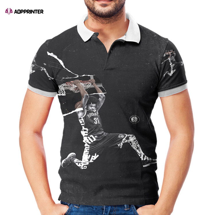 Brooklyn Nets Jarrett Allen2 3D Gift for Fans Polo Shirt Brooklyn Nets Jarrett Allen2 3D Gift for Fans Polo Shirt