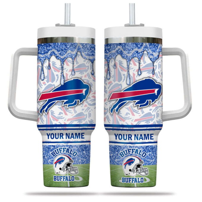 Buffalo Bills NFL Personalized Stanley Tumbler 40oz Gift for Fans