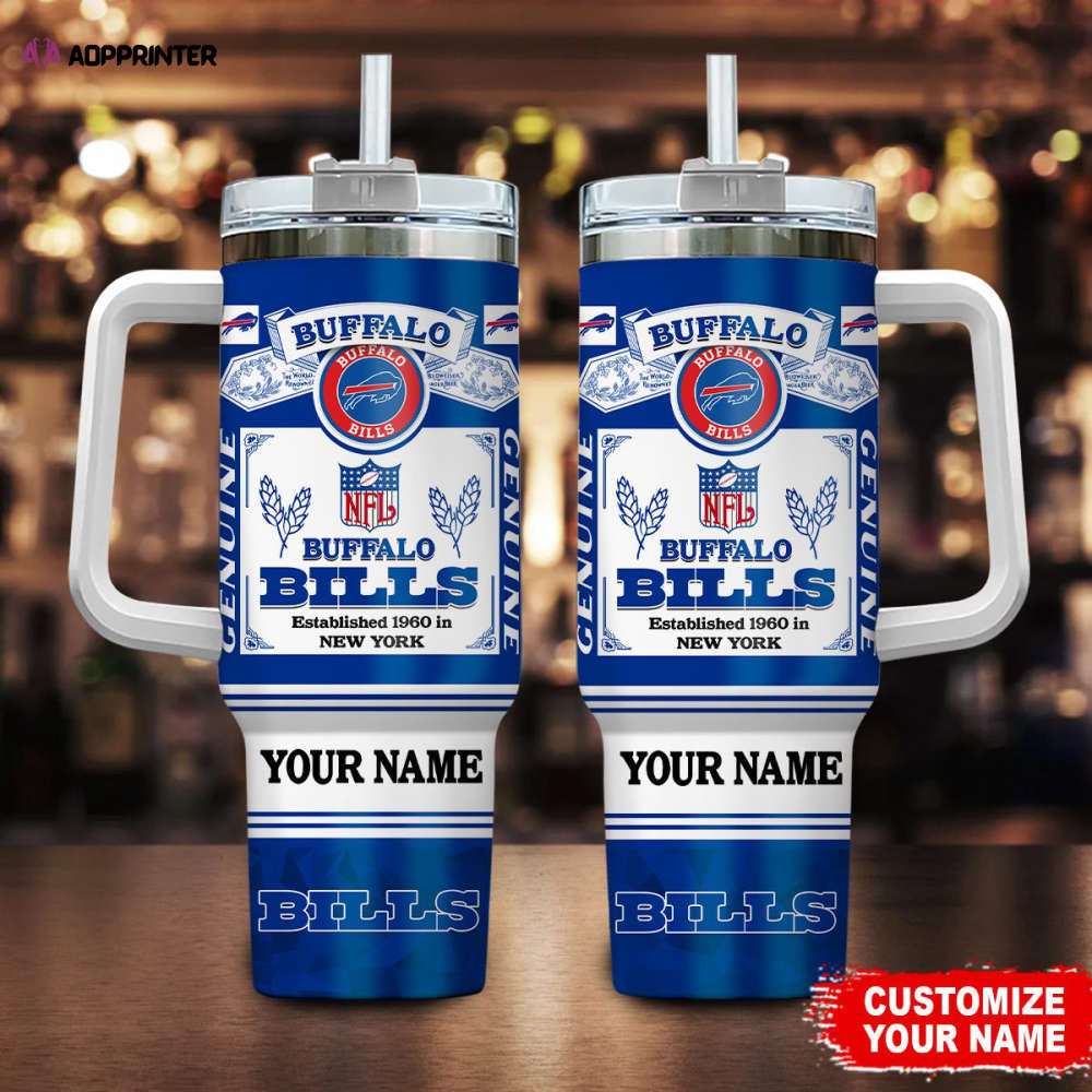 Buffalo Bills NFL Super Bowl Champs Pride Personalized Stanley Tumbler 40Oz Gift for Fans Buffalo Bills NFL Super Bowl Champs Pride Personalized Stanley Tumbler 40Oz Gift for Fans