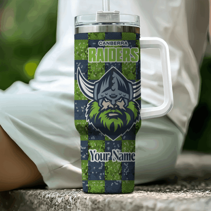 Canberra Raiders NRL Personalized Stanley Tumbler 40oz Gift for Fans