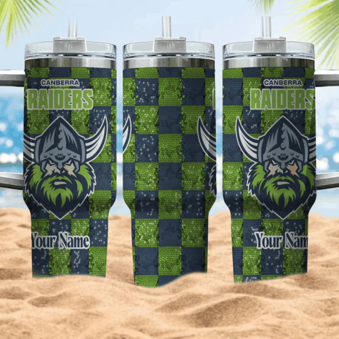Canberra Raiders NRL Personalized Stanley Tumbler 40oz Gift for Fans