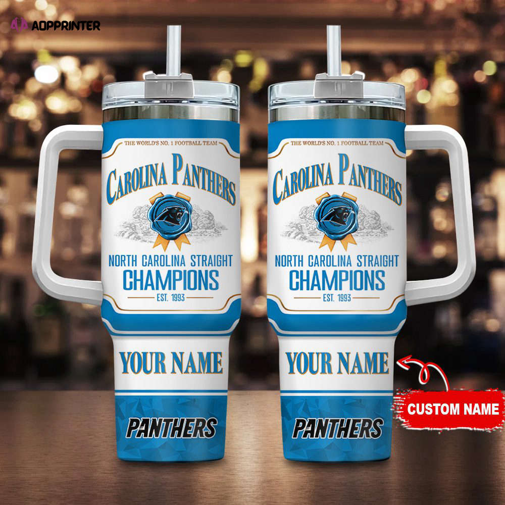 Carolina Panthers Personalized The World’s No 1 Football Team NFL Jim Beam 40oz Stanley Tumbler Gift for Fans Carolina Panthers Personalized The World’s No 1 Football Team NFL Jim Beam 40oz Stanley Tumbler Gift for Fans