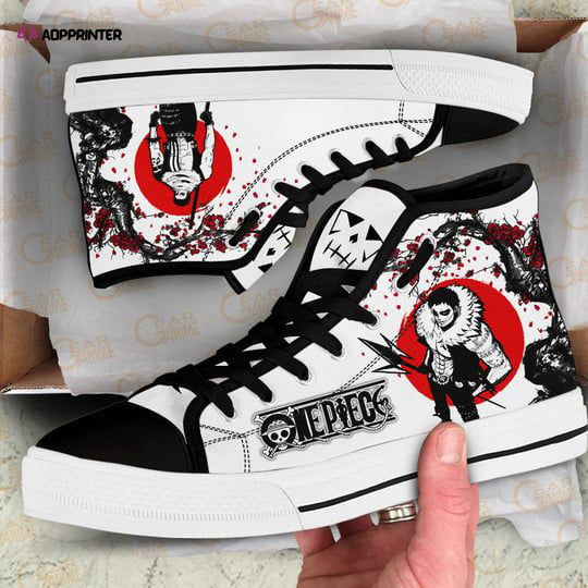 Charlotte Katakuri High Top Shoes Japan Style For Fans One Piece Anime Charlotte Katakuri High Top Shoes Japan Style For Fans One Piece Anime
